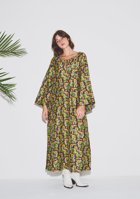 Gail Midi Dress | Silk Dupioni